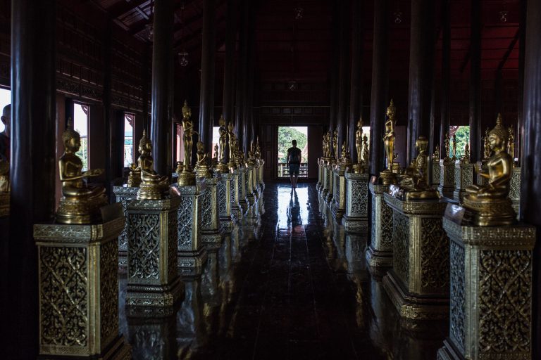 Wanddecoratie | Tempel in Bangkok, Thailand, fotografie, fotograaf, reisfotografie, vrij werk, kunst, art